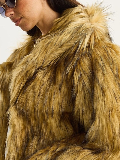 Bianco Lucci Winterjacke in S in sand / schwarz, Produktansicht