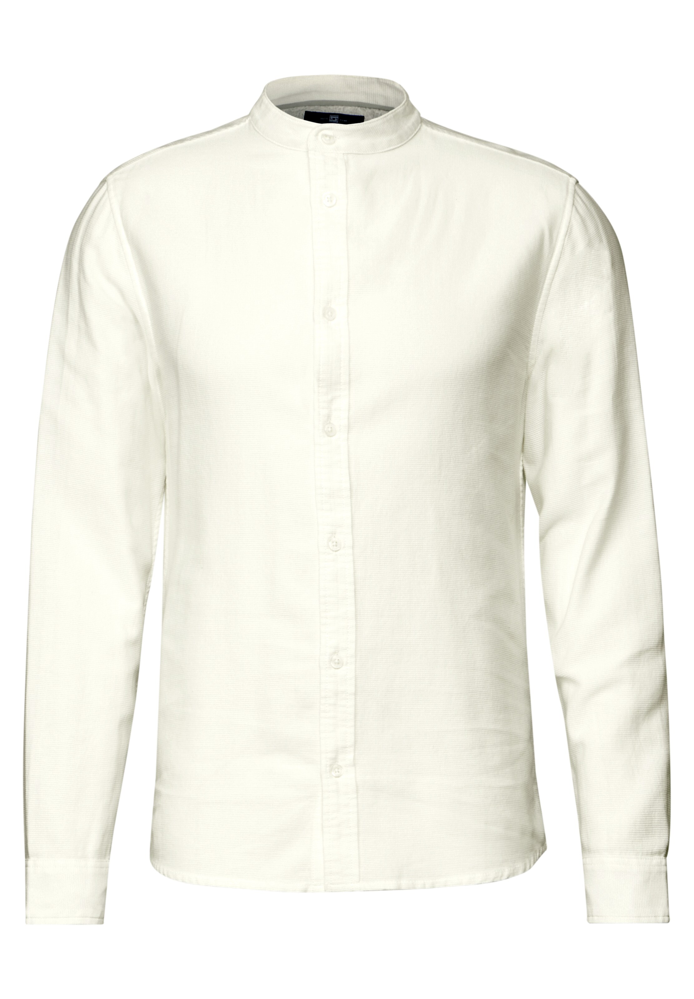 Street One MEN Button Up Shirt in White: front
