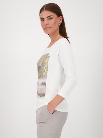 T-shirt monari en blanc
