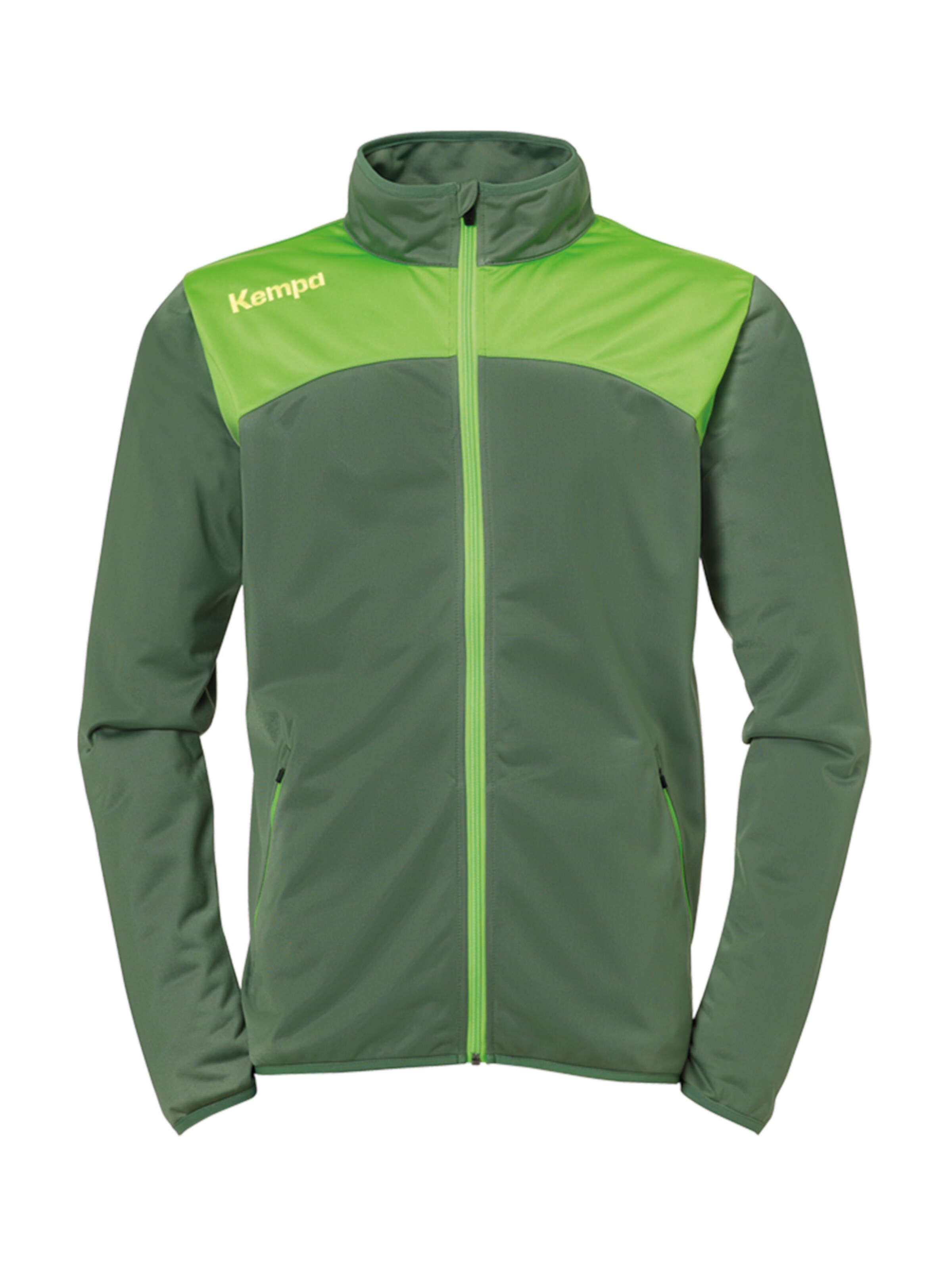 KEMPA Sportjacke in Grün: Vorderseite