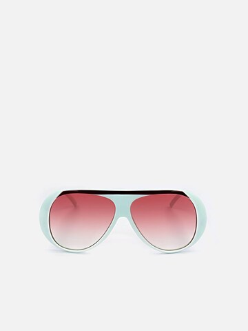 Lunettes de soleil Longchamp en bleu