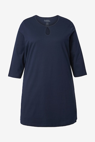 Ulla Popken Shirt in Blauw: voorkant