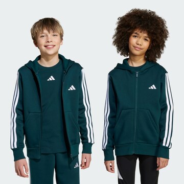 ADIDAS SPORTSWEAR Sportief sweatvest 'Essentials' in Groen: voorkant