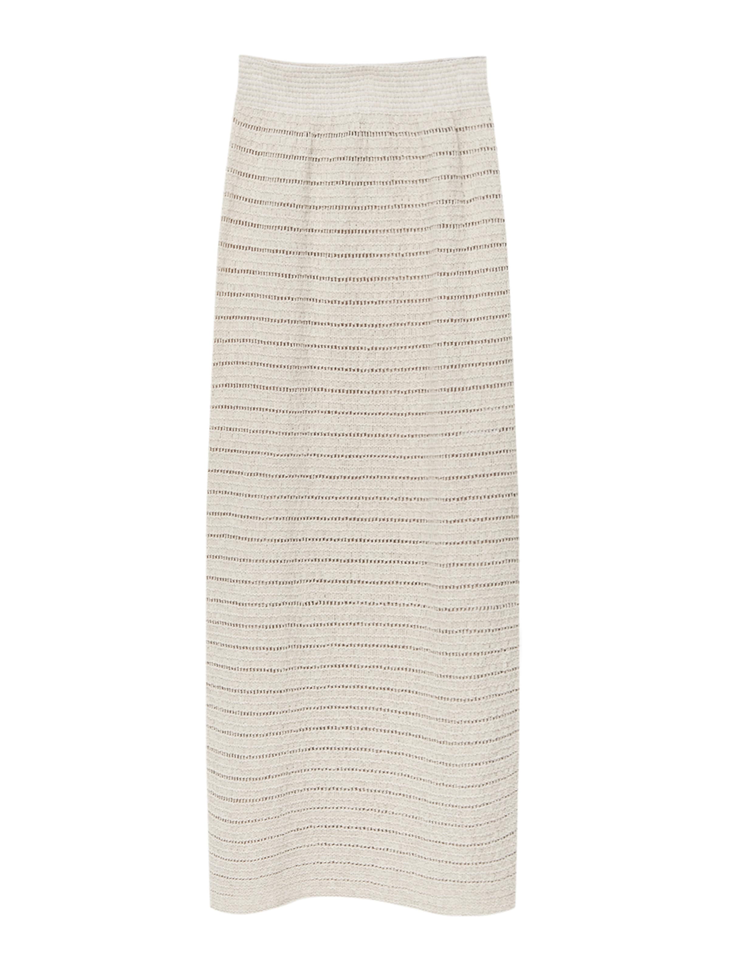 Gonna di Pull&Bear in beige: frontale