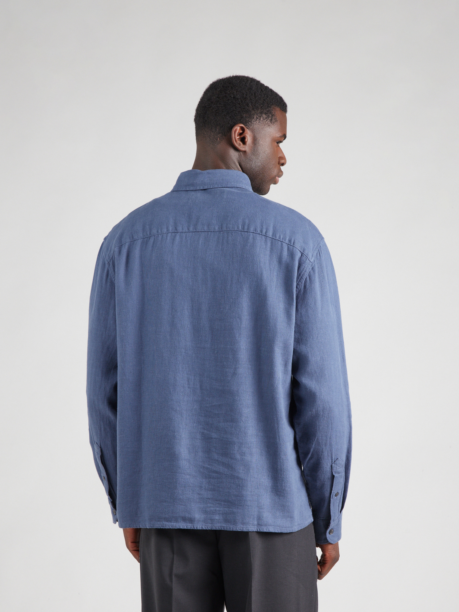 Abercrombie & Fitch Comfort fit Overhemd in Blauw