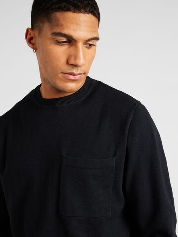 Pull-over 'NEAL' JACK & JONES en noir