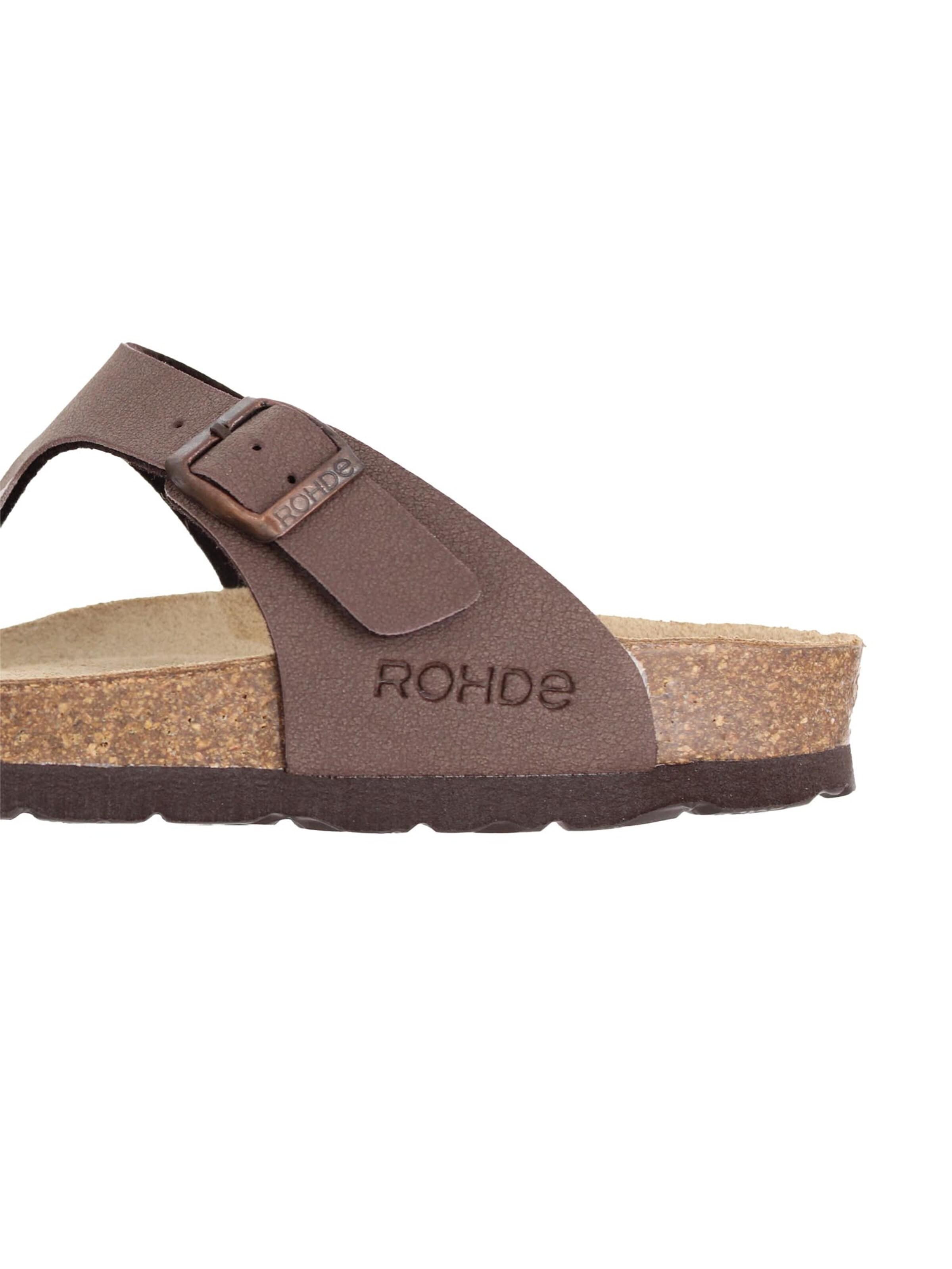 ROHDE Mules 'Alba' in Brown