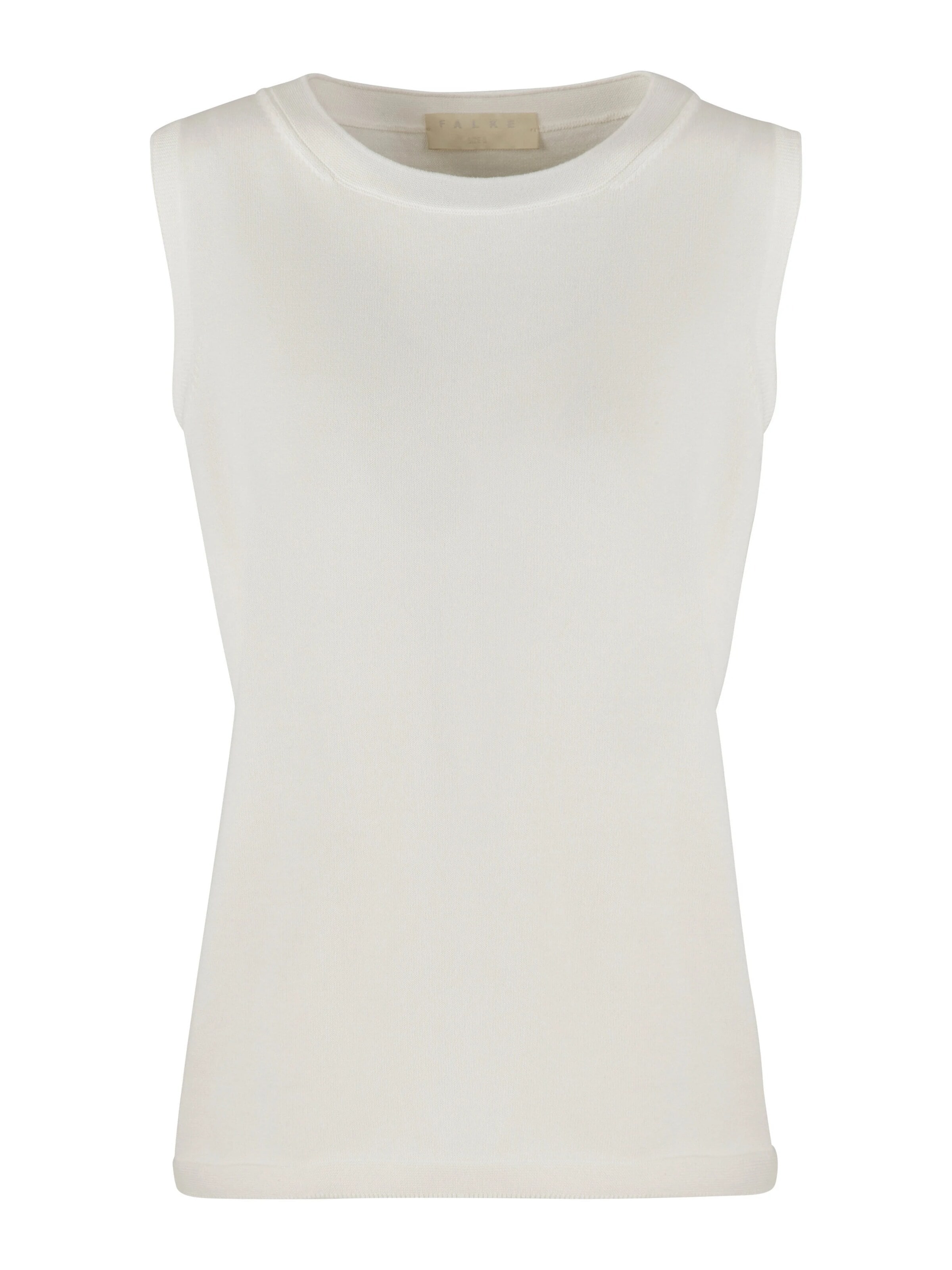 FALKE Pullover 'Cotton Knit'‌‌‌‌‌ in XS in offwhite, Produktansicht