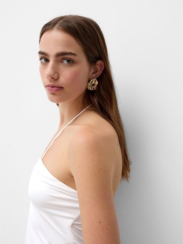 Bershka Earrings in Gold