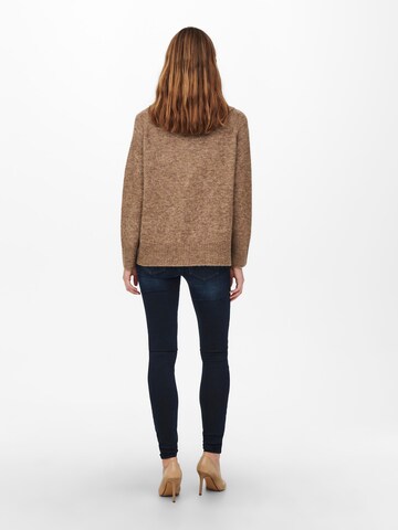 ONLY Sweater 'Stay' in Brown