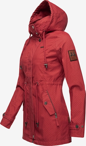 MARIKOO Between-seasons parka 'Nyokoo' in Red