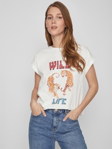 VILA T-Shirt in Weiß: predná strana