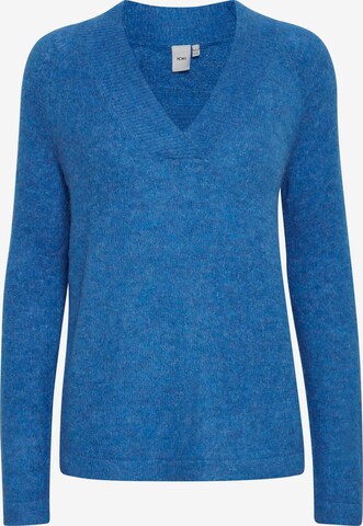 ICHI Sweater 'KAMARA' in Blue: front