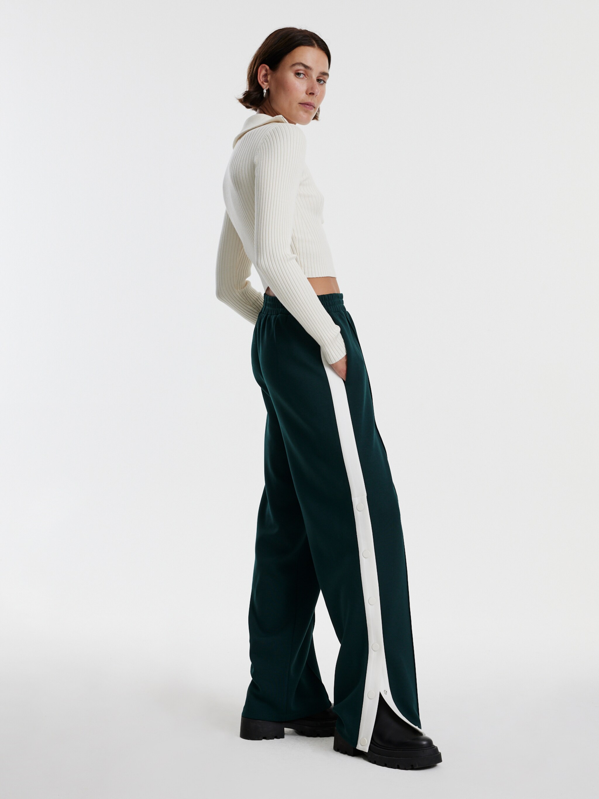 EDITED Producten Broek 'Vica' Beige