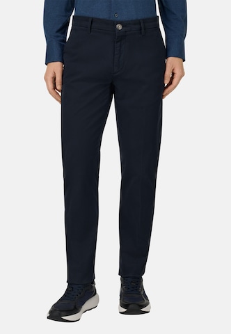 Boggi Milano Regular Hose in Blau: Vorderseite