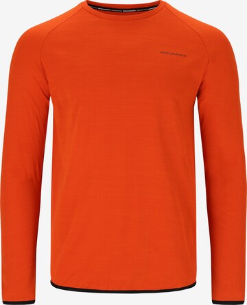 ENDURANCE Performance Shirt 'Avan' in Orange: front