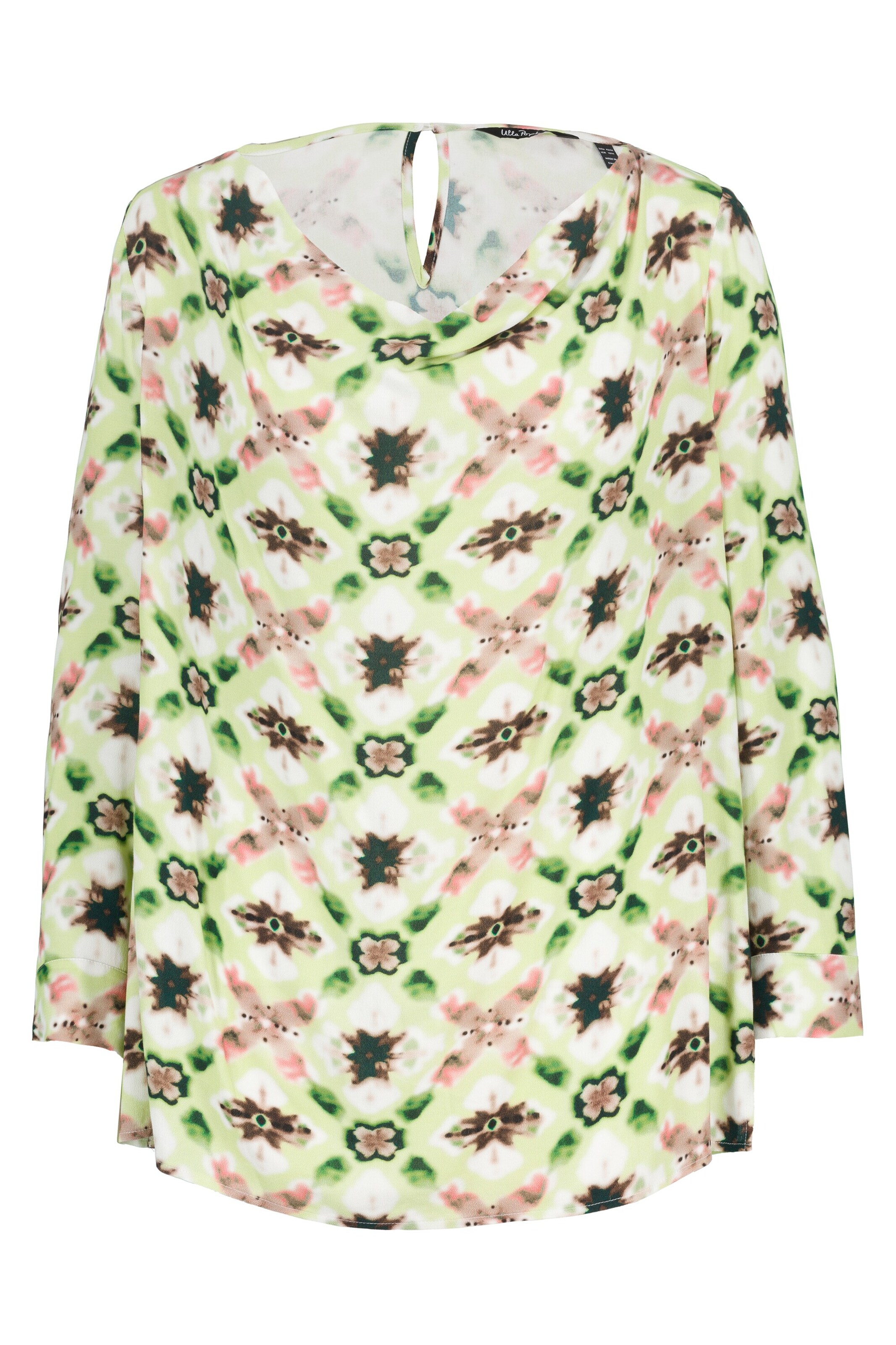 Ulla Popken Shirt in Weiß: Vorderseite