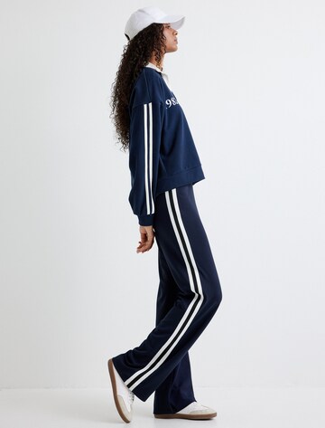 Koton Wide leg Broek in Blauw
