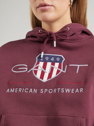Sweat-shirt GANT en rouge