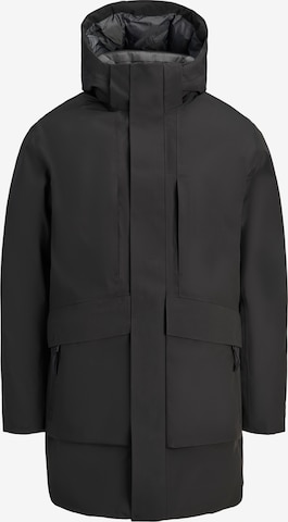juoda Jack & Jones Premium Žieminis paltas 'JPRBLAMOON': priekis