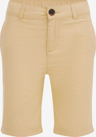 WE Fashion - regular Pantalón en amarillo: frente
