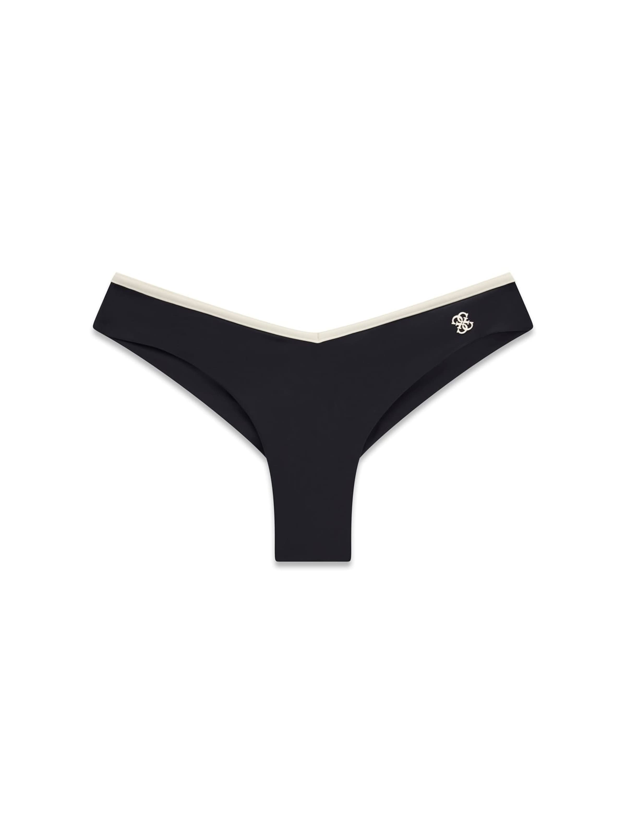 GUESS Bikini Bottoms in Black: front