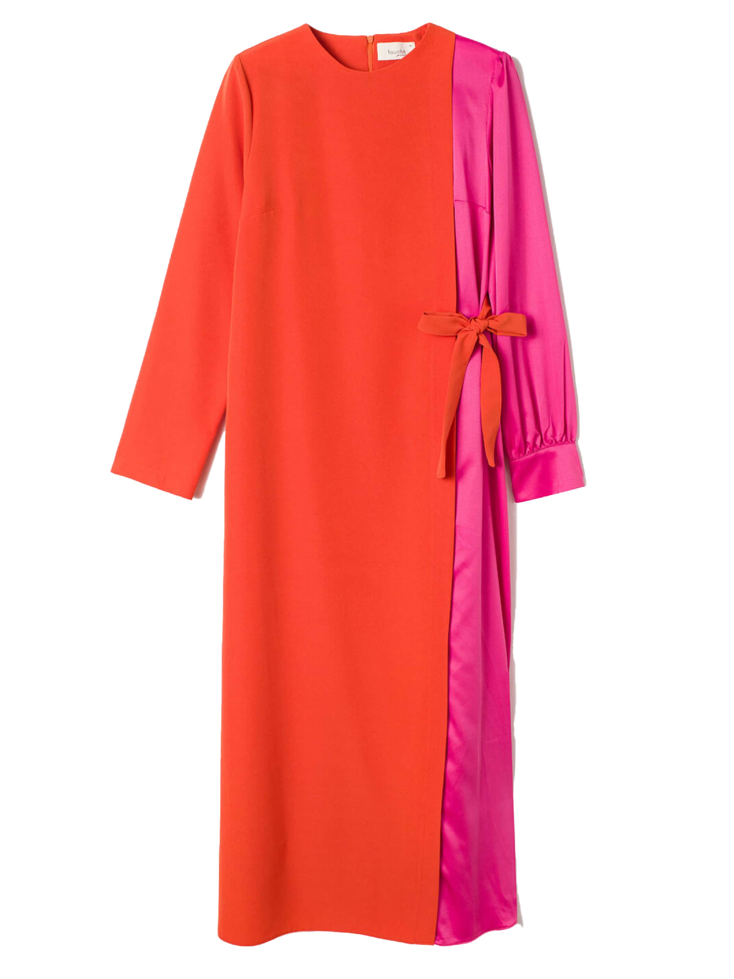 Touche Prive Kleid in Orange: Vorderseite