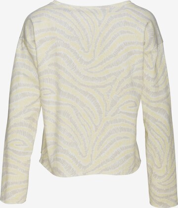 LASCANA Sweatshirt in Beige