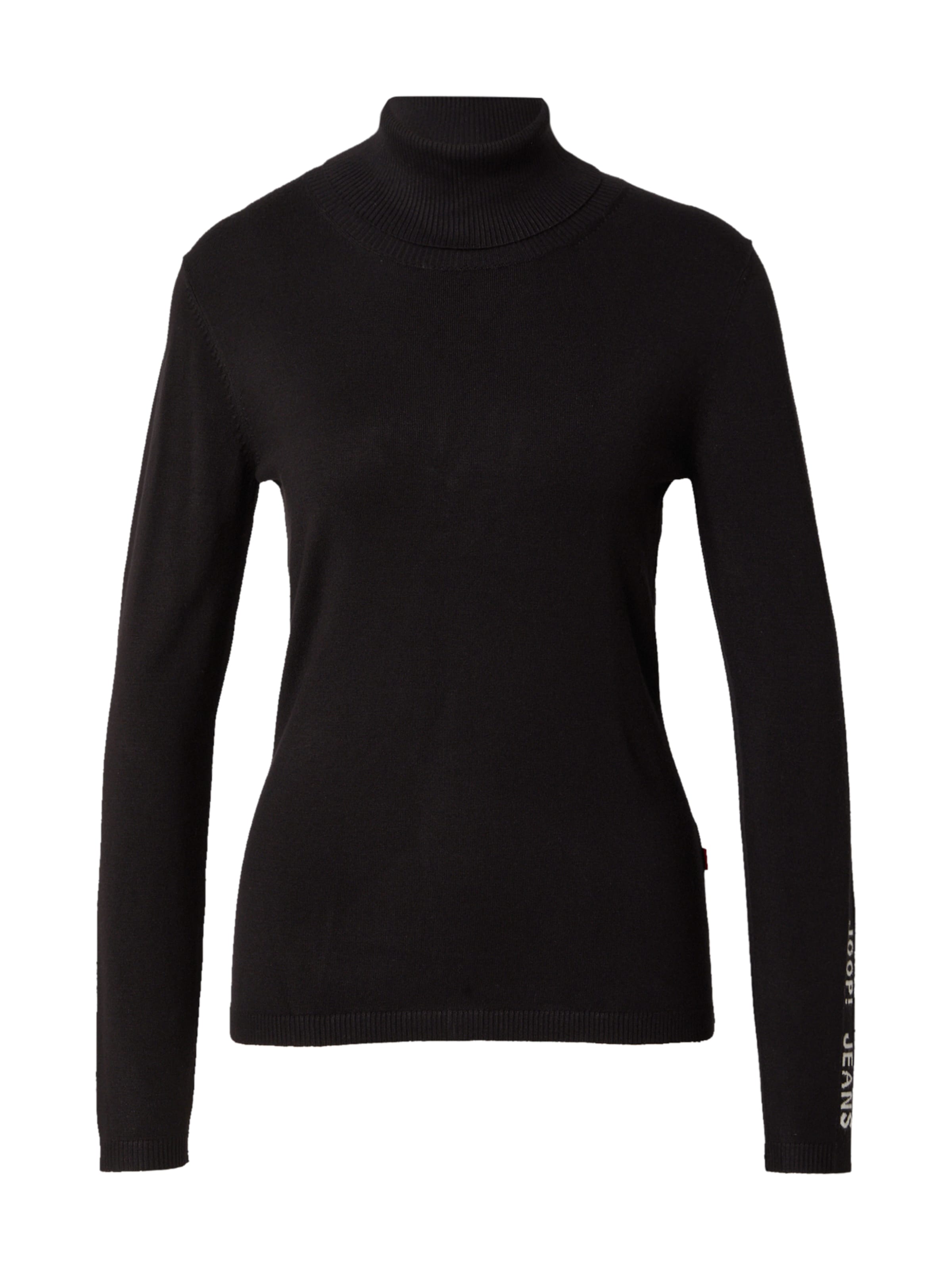 JOOP! Jeans Sweter 'Kaisha' w kolorze czarny: przód