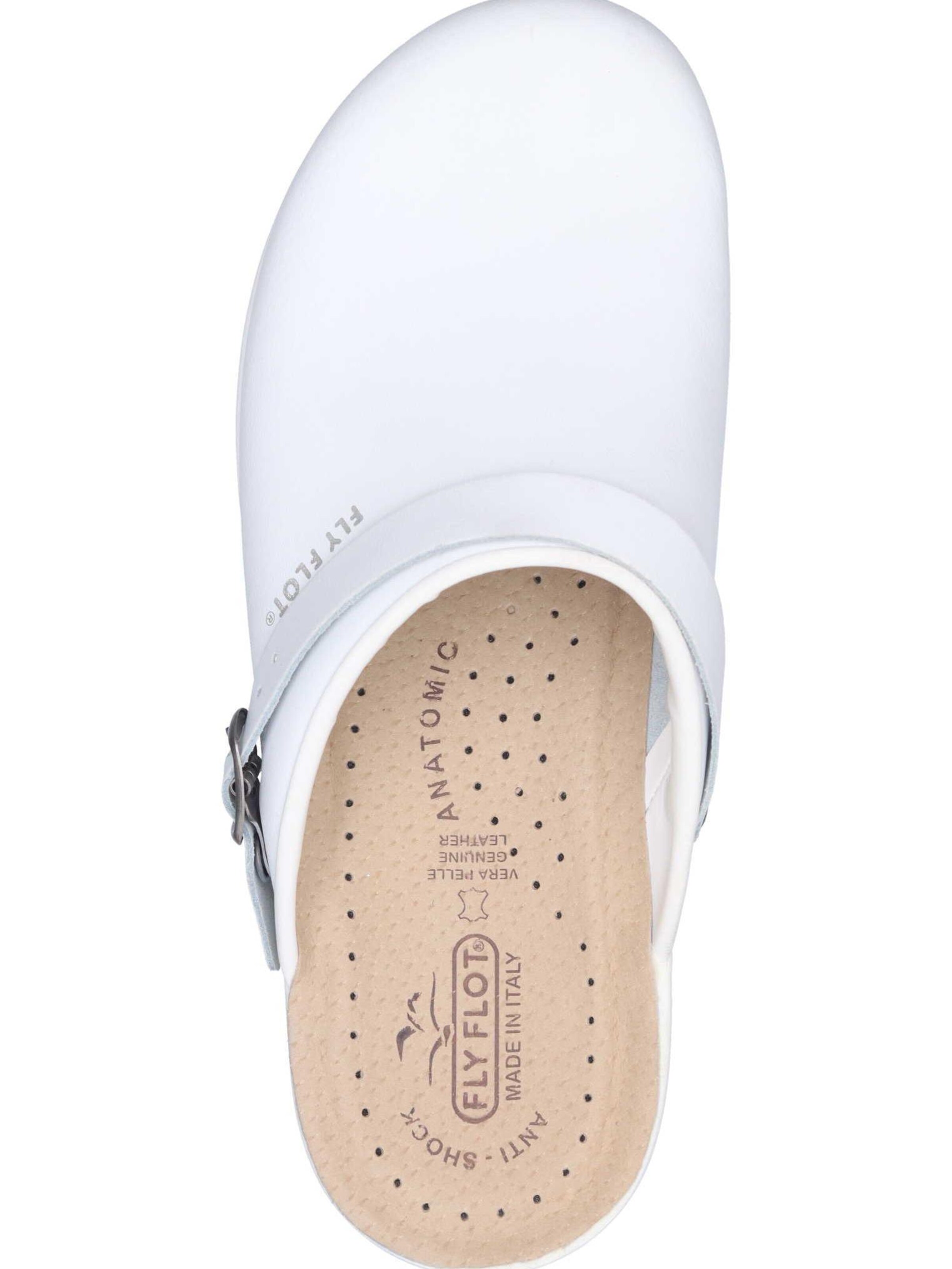 FLY FLOT Clogs in White