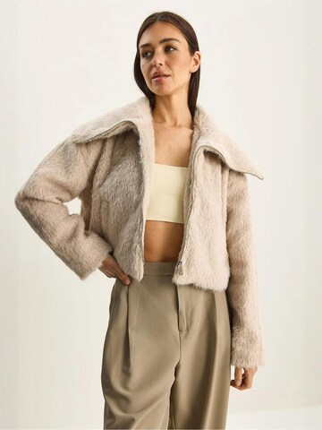 Bianco Lucci Between-seasons coat in Beige