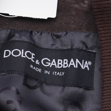 DOLCE & GABBANA Übergangsjacke L-XL in Braun