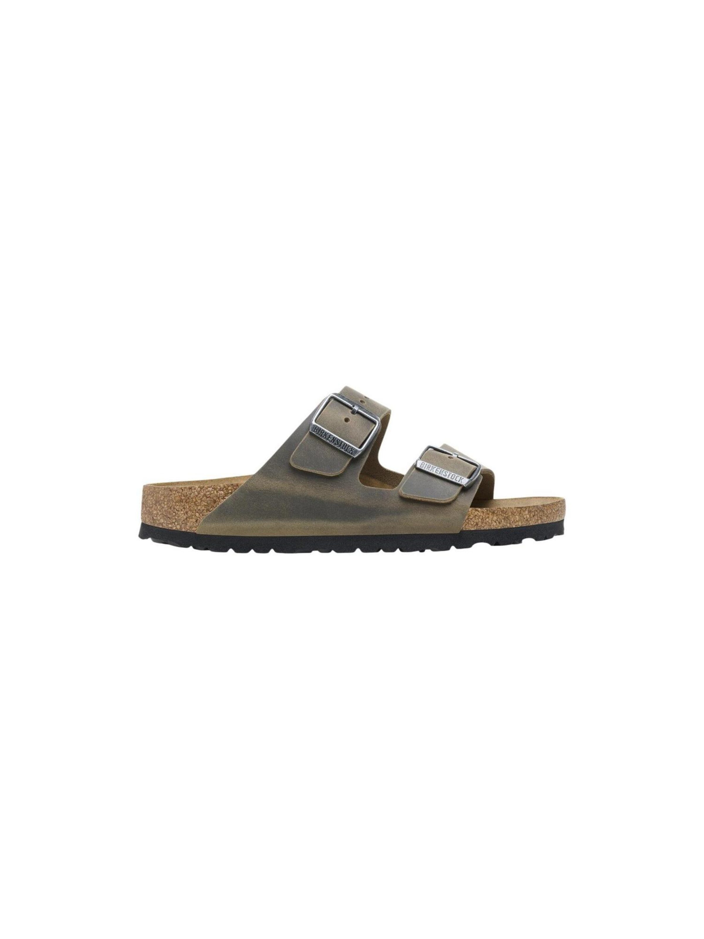 Sandalo 'Arizona 1027039' di BIRKENSTOCK in verde: frontale