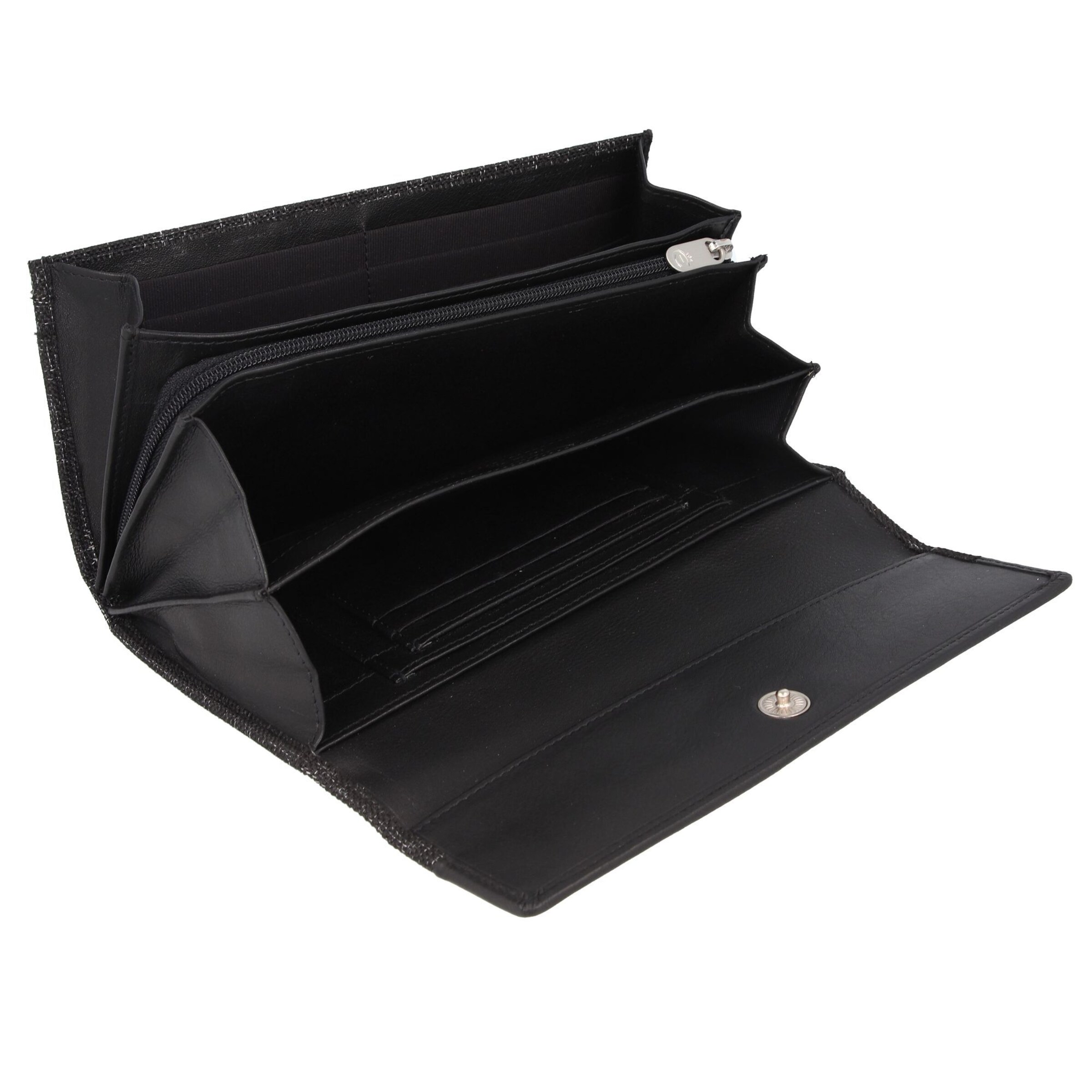 Esquire Portemonnaie 'Fid' in Schwarz