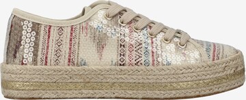 Rieker Lace-Up Shoes in Beige