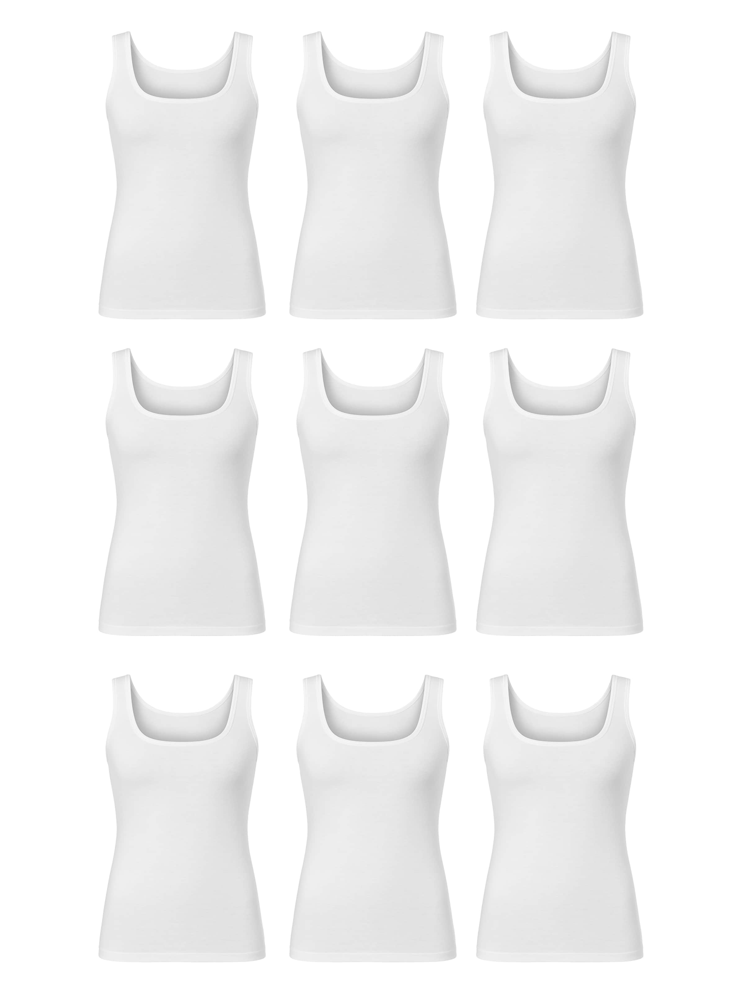 Erdem Undershirt in White: front