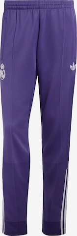 ADIDAS PERFORMANCE Regular Sports trousers 'Real Madrid' in Purple: front