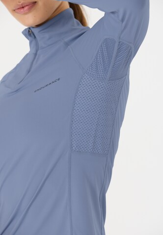 ENDURANCE Sports sweater 'Chrissie' in Blue