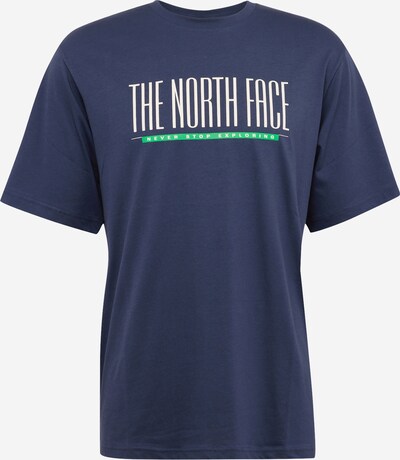 THE NORTH FACE Shirt 'EST 1966' in marine blue / Green / White, Item view