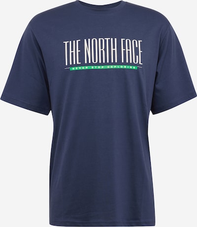 THE NORTH FACE T-Shirt 'EST 1966' in marine / grün / weiß, Produktansicht