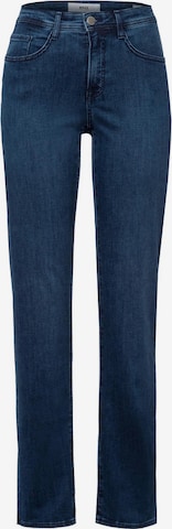 Slimfit Jeans 'Carola' de la BRAX pe albastru: față