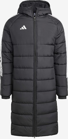 juoda ADIDAS PERFORMANCE Sportinė striukė 'Tiro 24': priekis