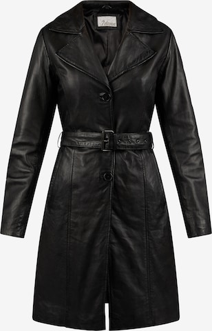 7ELEVEN Between-Seasons Coat in Black: front