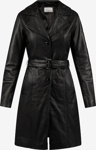 Manteau mi-saison 'SELoraine' 7ELEVEN en noir : devant