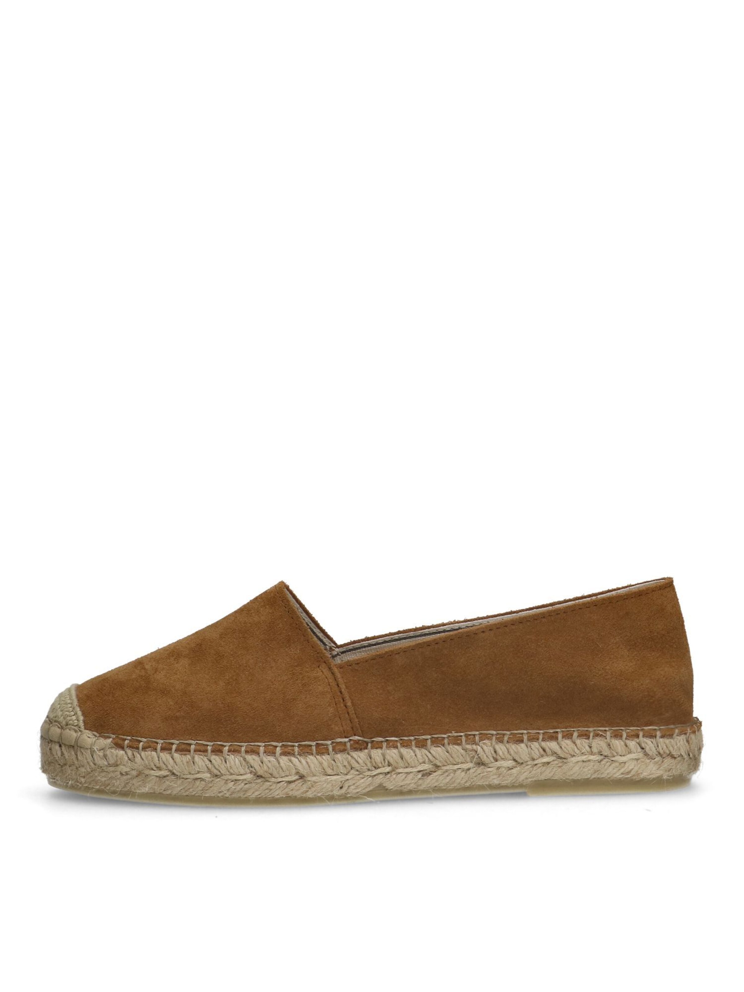 MANFIELD Espadrilles in Braun
