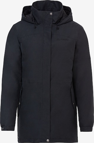 VAUDE Athletic Jacket 'Tikoma' in Black: front