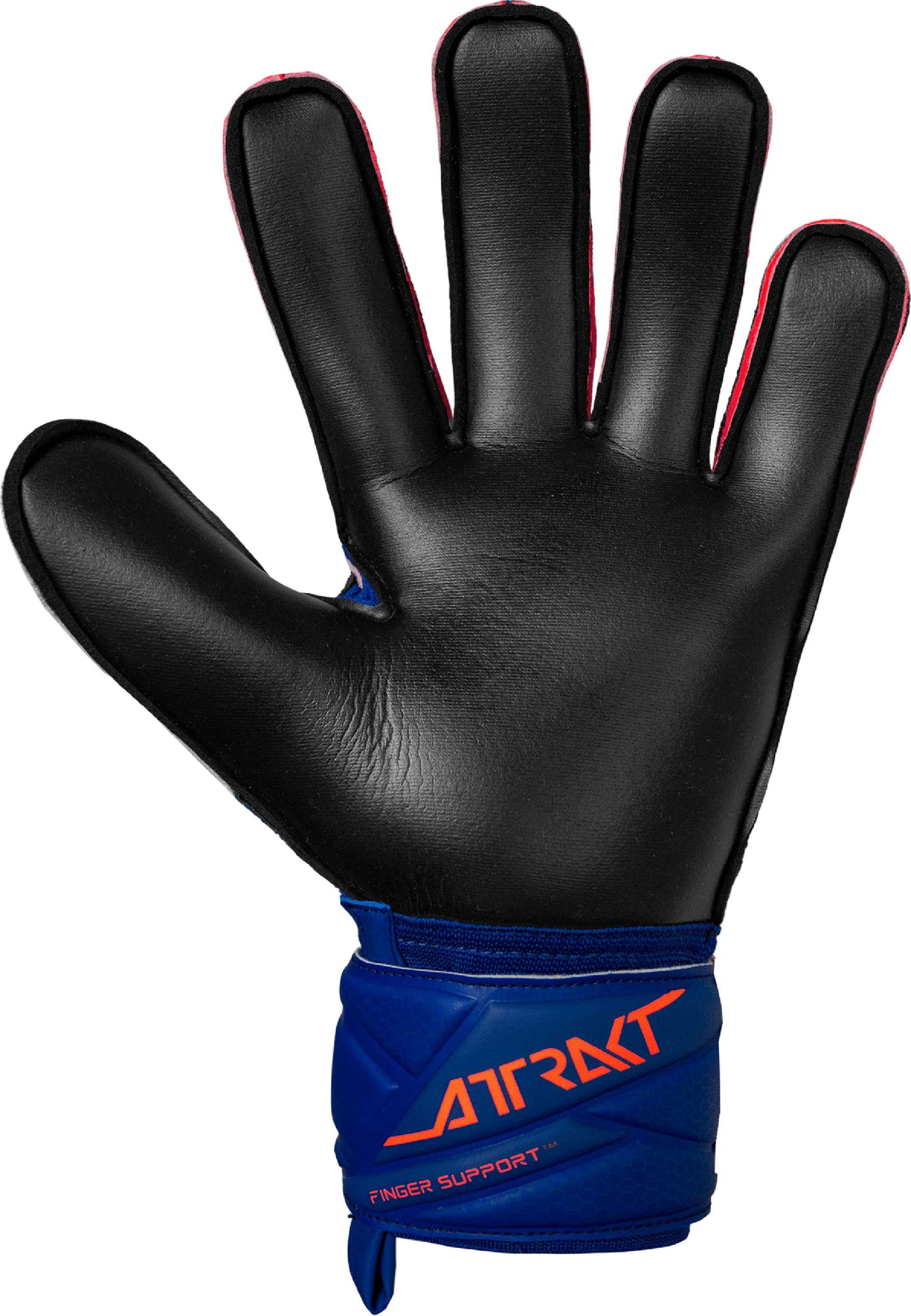 REUSCH Sporthandschoenen 'Attrakt Infinity Finger Support' in Blauw
