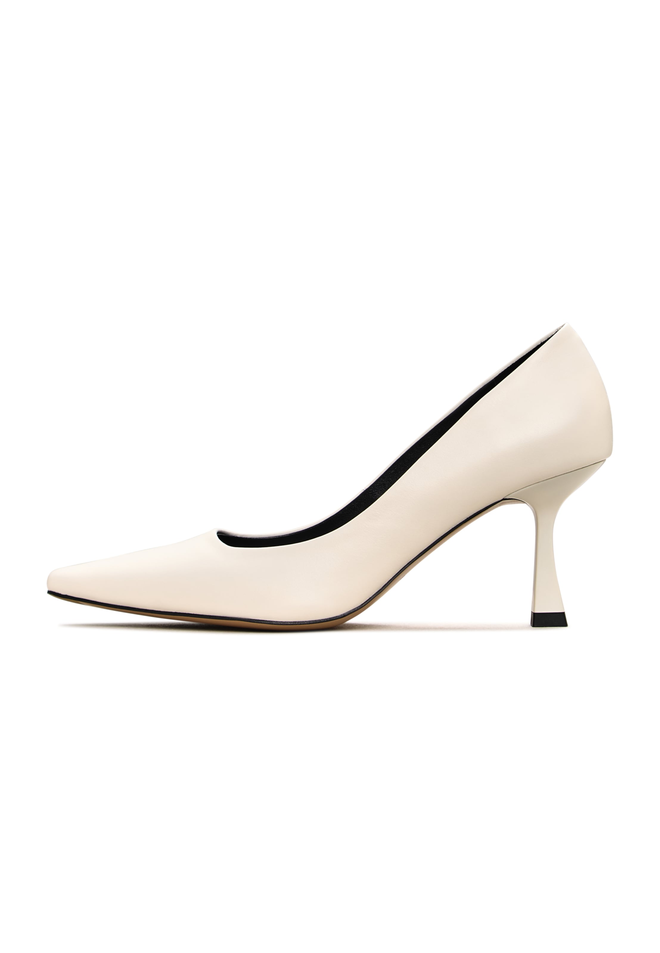 CESARE GASPARI Pumps in 37 in White, Item view