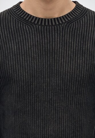INDICODE JEANS Пуловер 'Torpedo' в черно