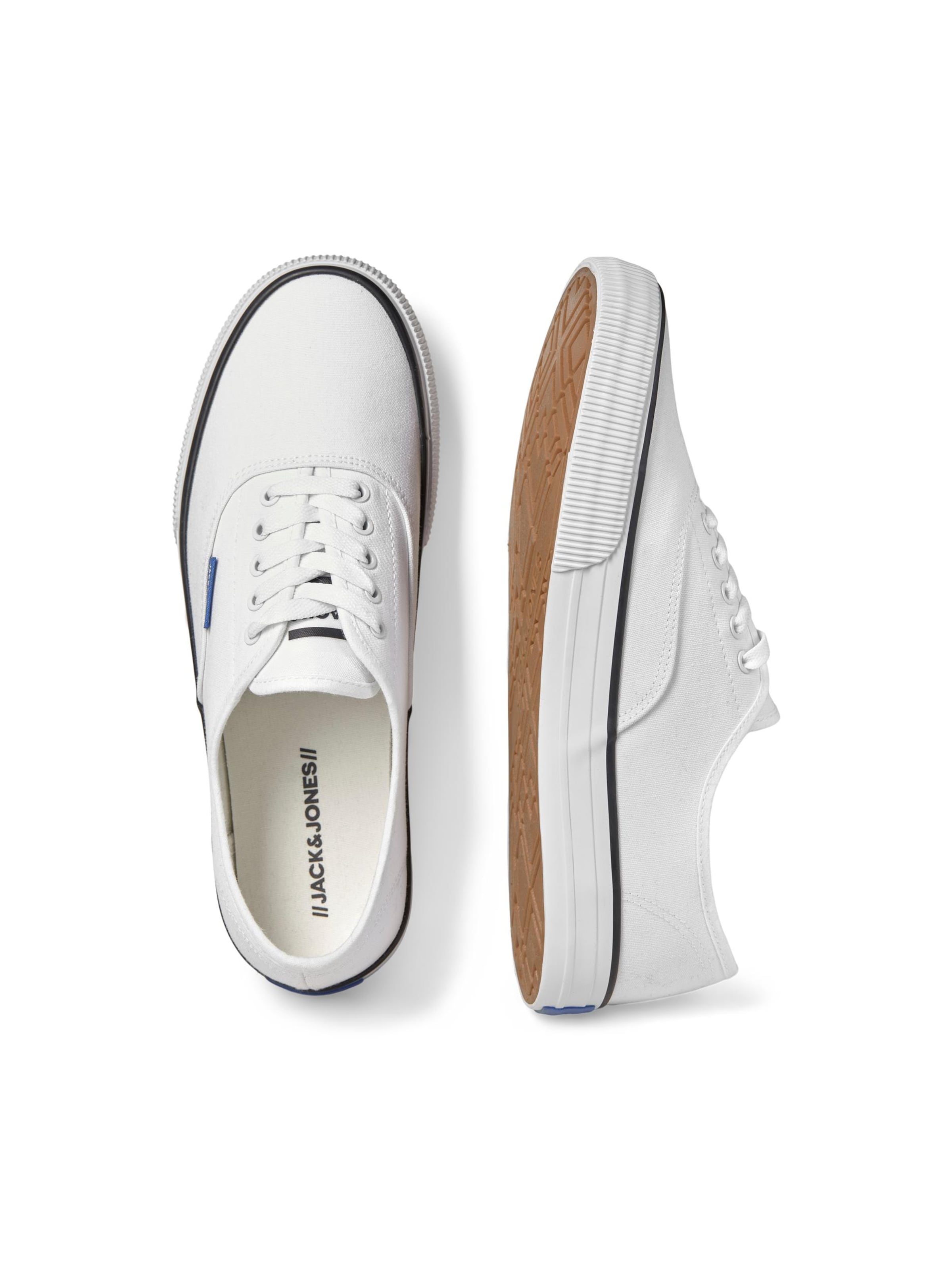 Baskets basses 'Curtis' JACK & JONES en blanc